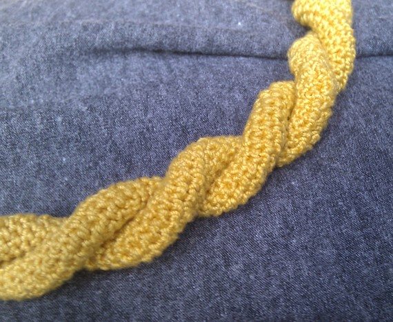 crochet rope jewelry