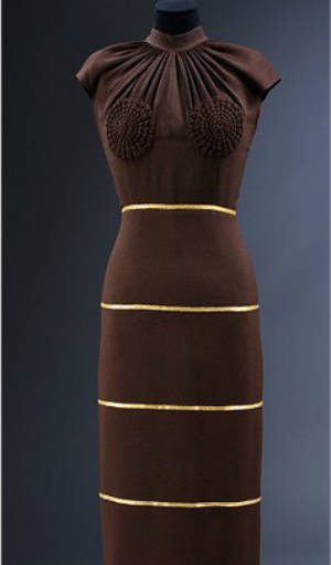 crochet detail dress