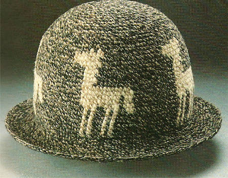 hard crochet hat