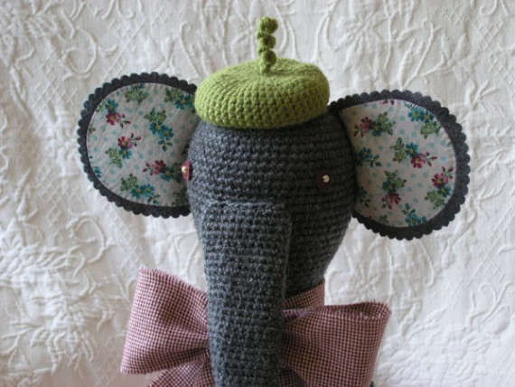 crochet fabric animals