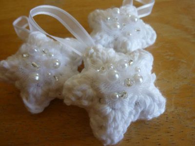 crochet wedding star