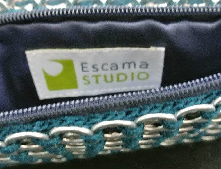 escama studio crochet bag