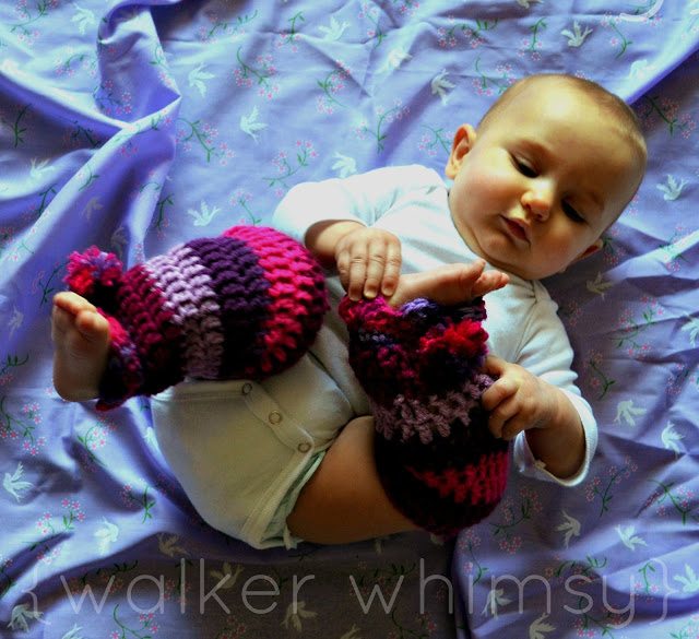 crochet baby legwarmers pattern