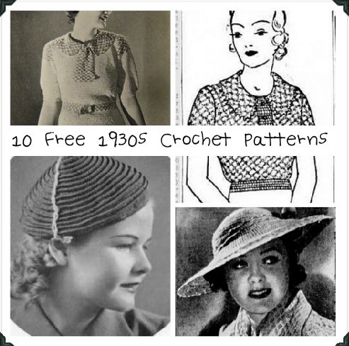 free vintage crochet patterns