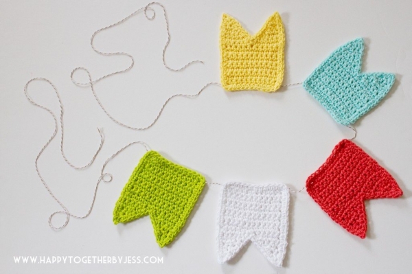 crochet bunting pattern