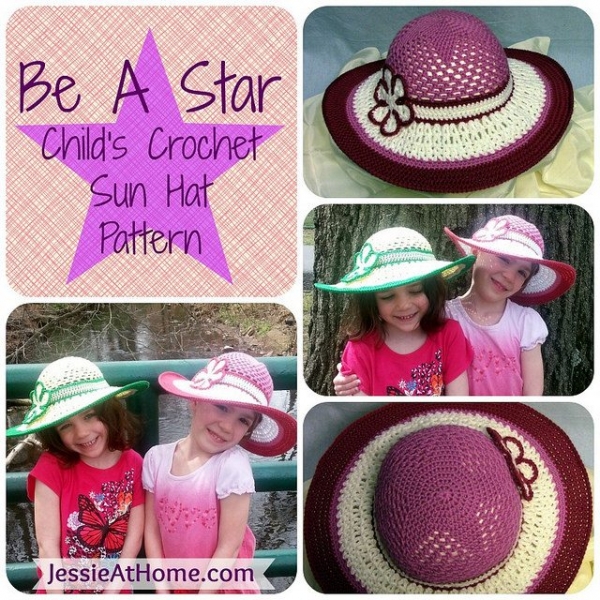 crochet star hat pattern