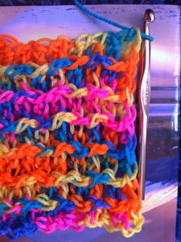 post stitch crochet square