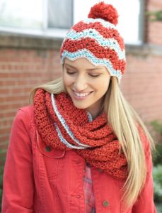 crochet hat and cowl free pattern