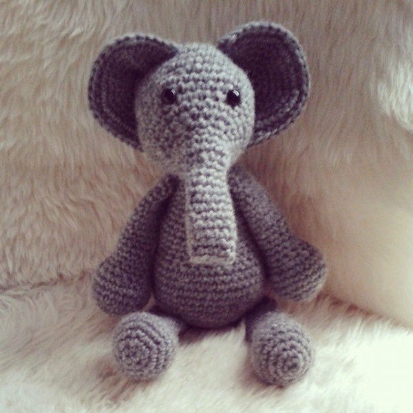 hanrosieg crochet elephant 2