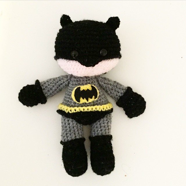 littlefoxcrochet crochet batman
