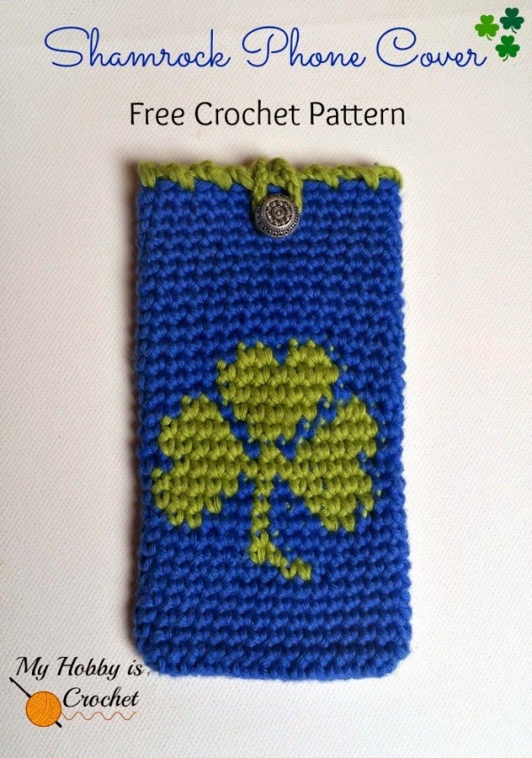 crochet phone cozy free pattern