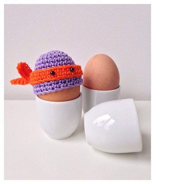 marretjeroos crochet nina turtle egg cozy