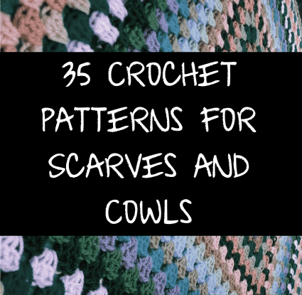 crochet scarf and cowl patterns
