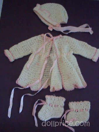 vintage 1940s baby crochet