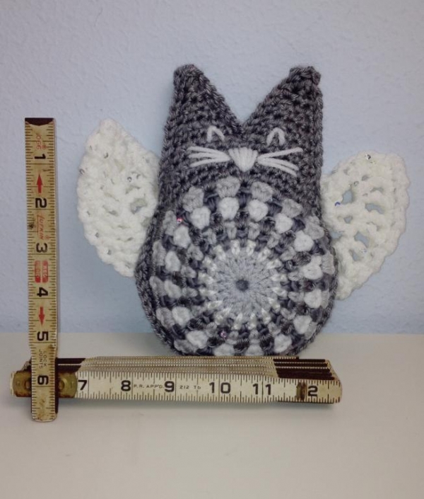 angel kitty crochet pattern