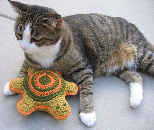 crochet cat toy pattern