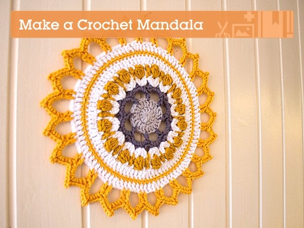 crochet mandala tutorial