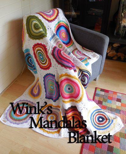 crochet mandala blanket pattern