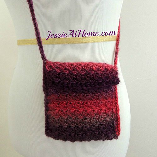crochet purse free pattern from jessieathome