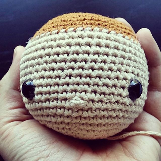 flamingpot crochet ami face