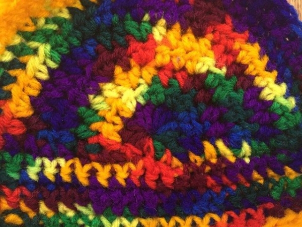 crochet rainbow by flo