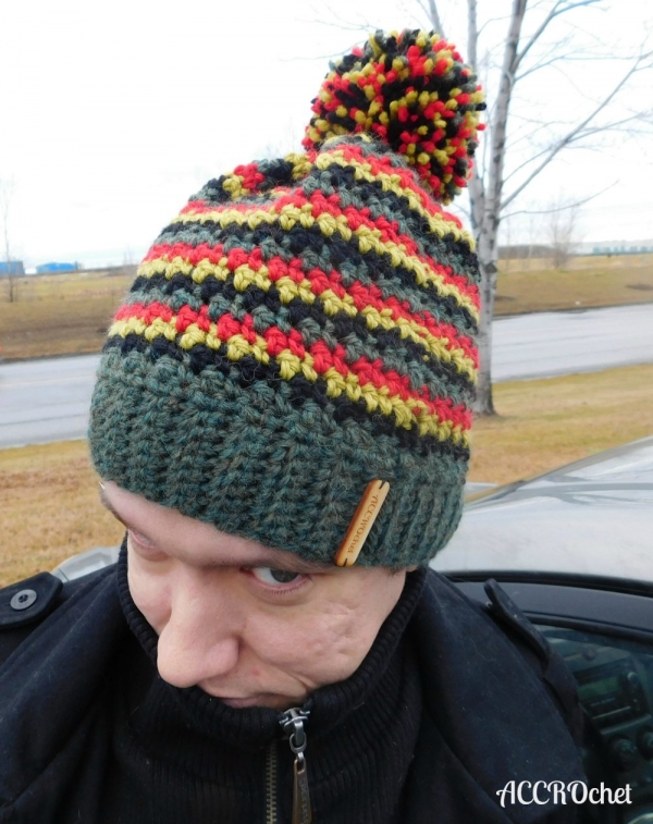 men's crochet hat pattern