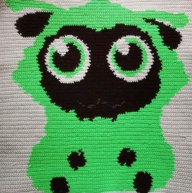 wooltasia crochet graphghan blanket