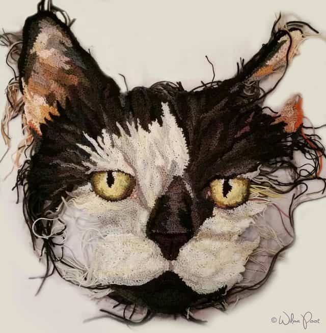 crochet cat by Wilma Poot
