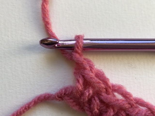 turning chain for single crochet