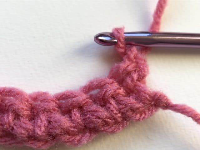 turn work for single crochet