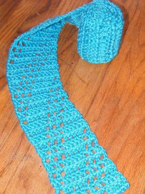 diagonal steps crochet