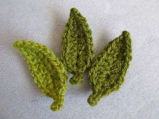 crochet leaf pattern