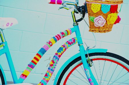 crochet bike