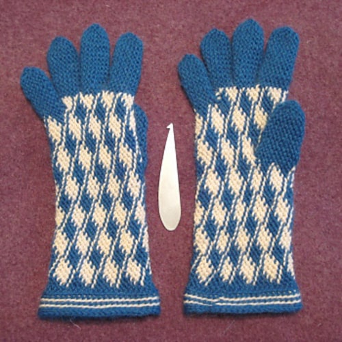 Bosnian Crochet Wool Gloves