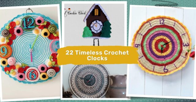Crochet Clocks