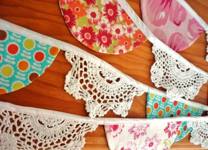 doily bunting