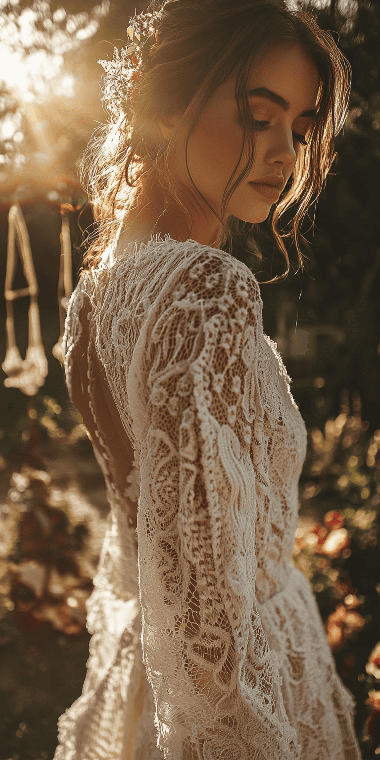 white christmas dresses Crochet Lace