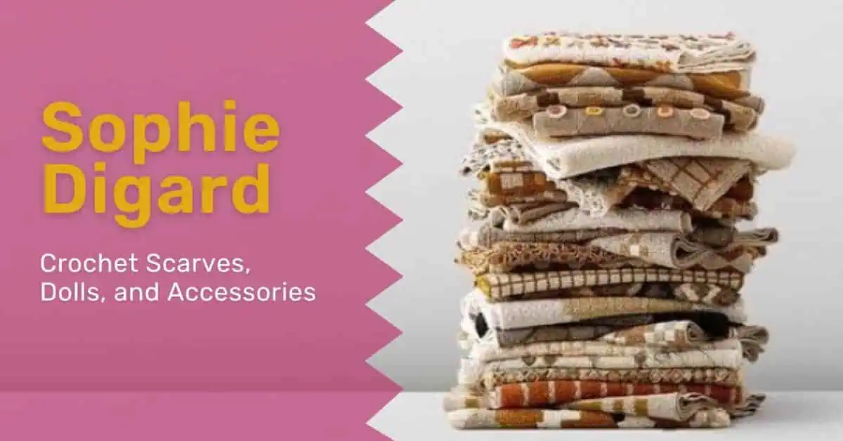 sophie digard crochet scarves