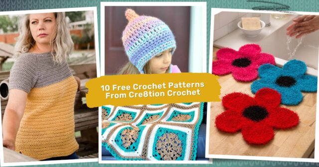 Free Crochet Patterns From cre8tion Crochet