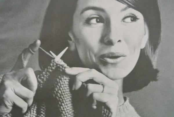 vintage knitting