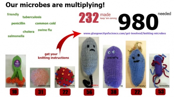 knitting microbes