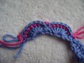 crochet shell