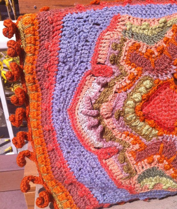 susan morrow crochet pillow detail