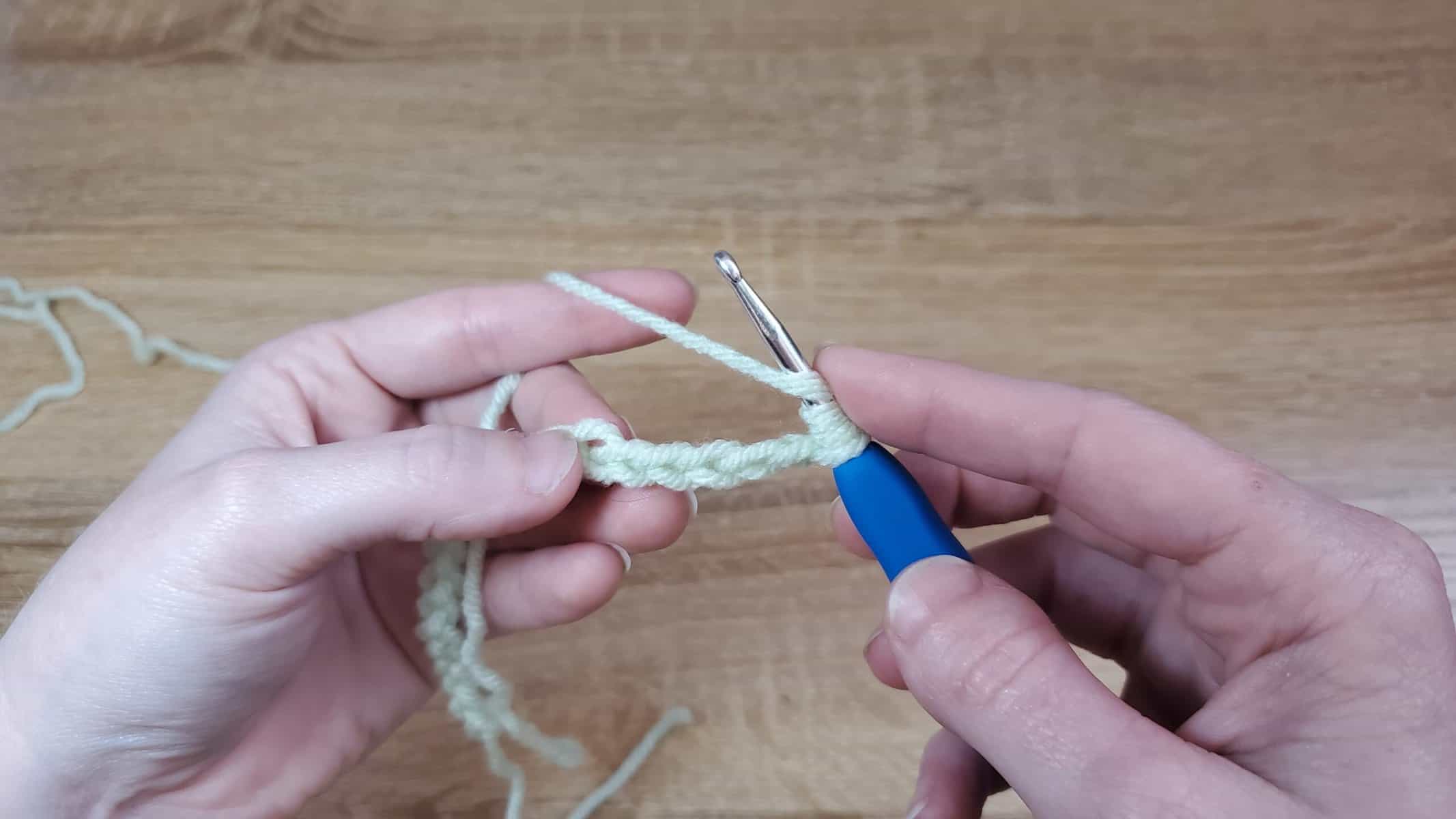 Basic Stitches Taller Than the Treble crochet step 1