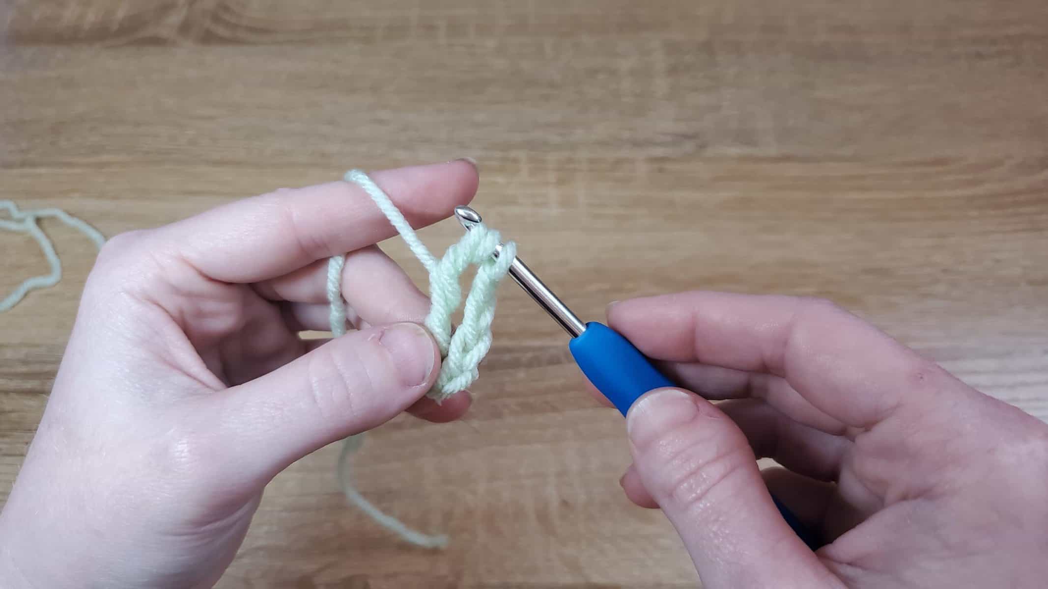 Basic Stitches Taller Than the Treble crochet step 5