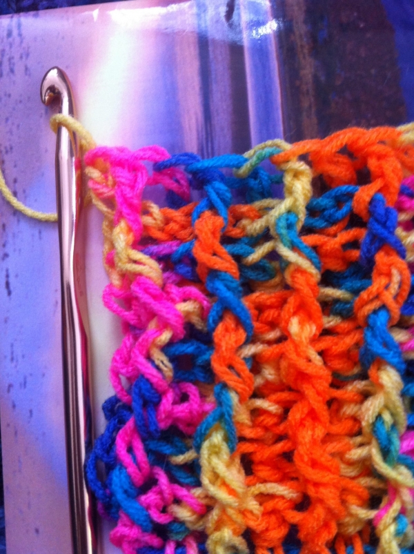 post stitch crochet square