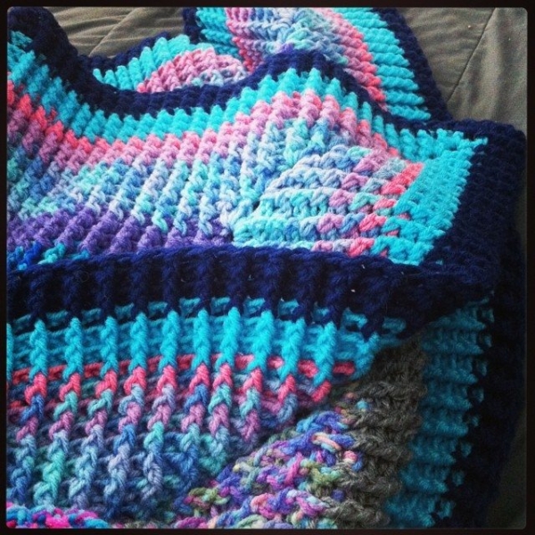 vercillo instagram crochet blanket