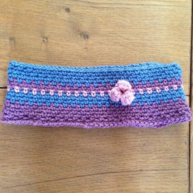 thedorsetfinca crochet bobble headband