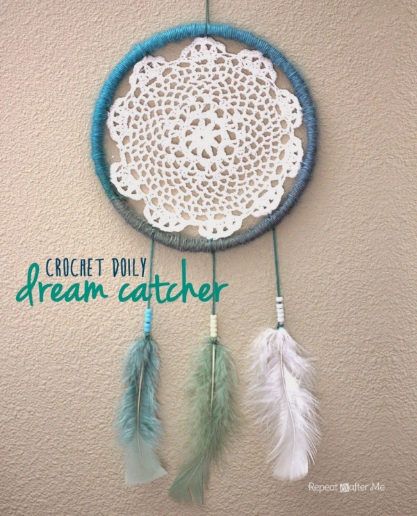 crochet dream catcher