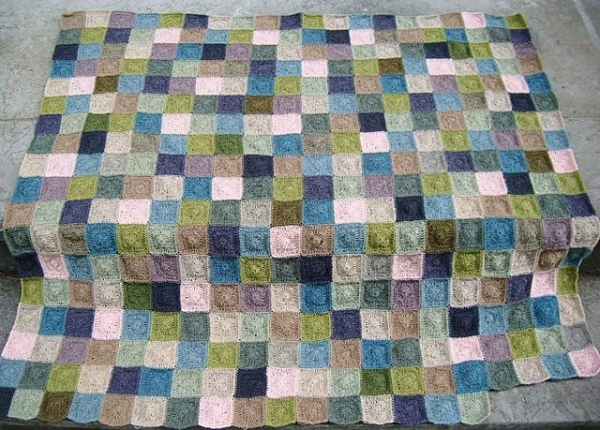 crochet squares blanket pattern